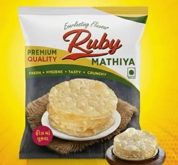 Mathiya Papad (200 g) by Ruby Papad